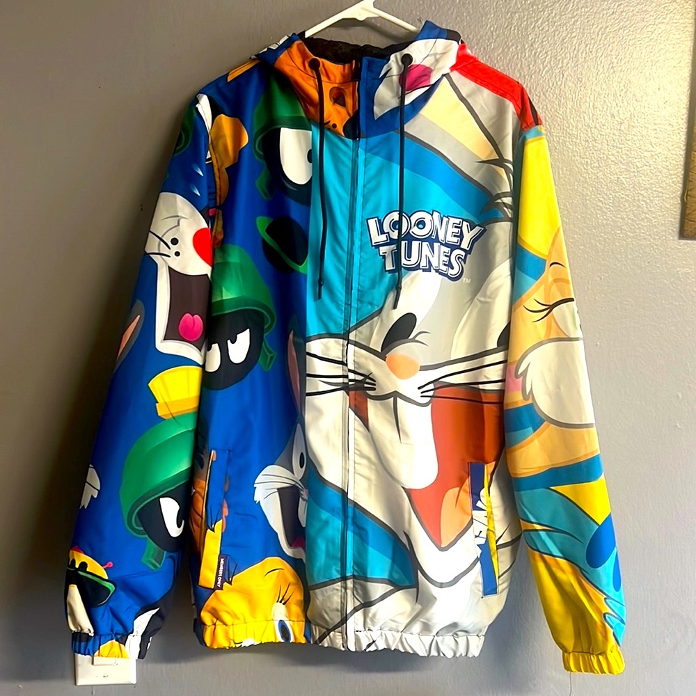 🔥🔥Looney tunes men members only jacket